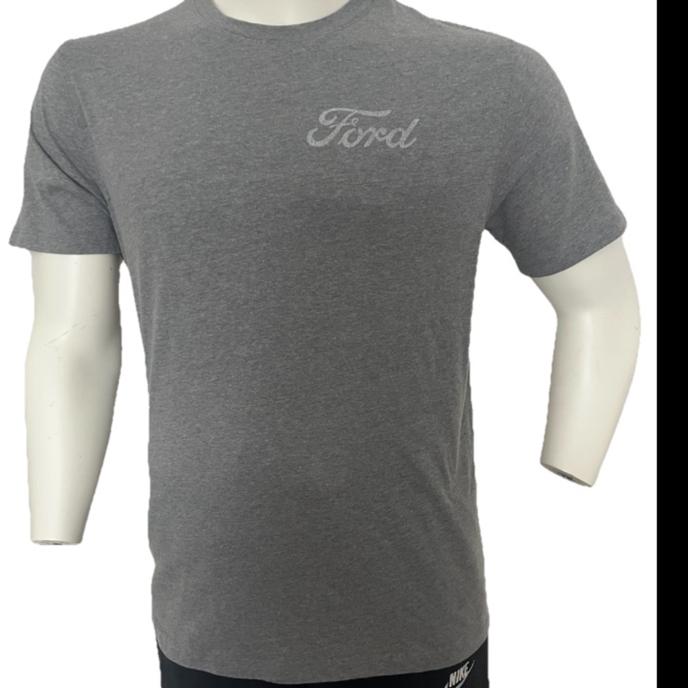 Mens FORD BRONCO licensed print T-shirt TEE gray Size: M MEDIUM EUC